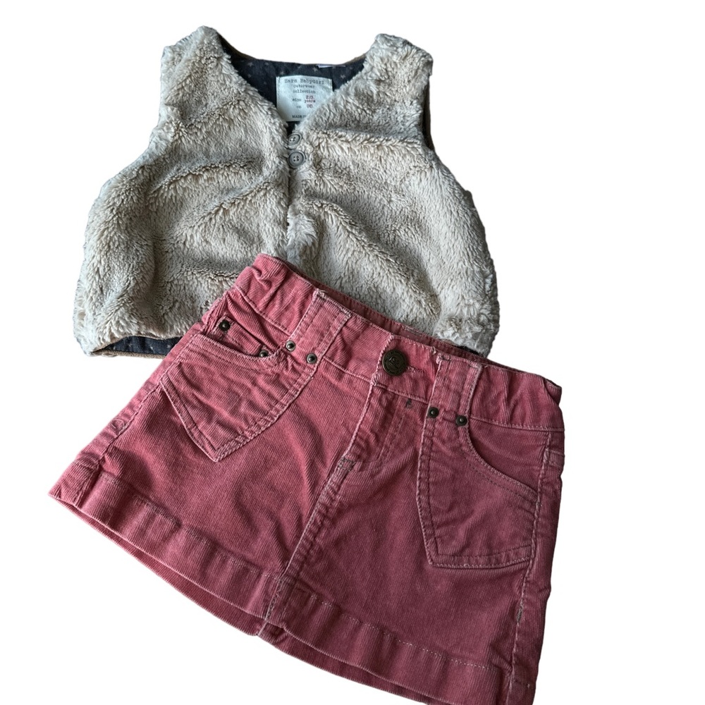 Zara Fur Vest - Picture 5 of 5